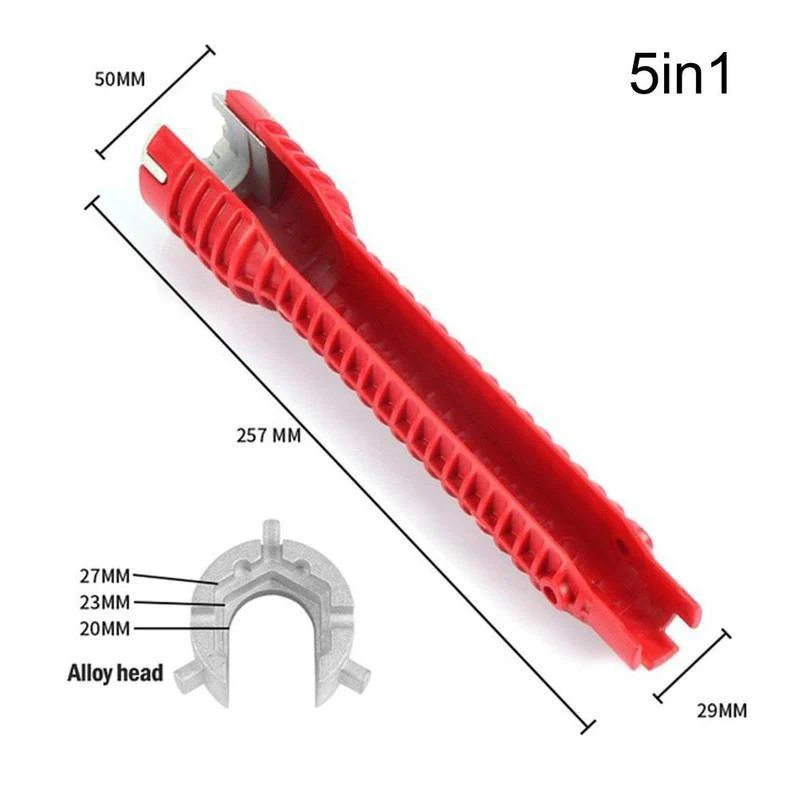 Multiuse 8-in-1 EZ Faucet and Sink Wrench - Image 17