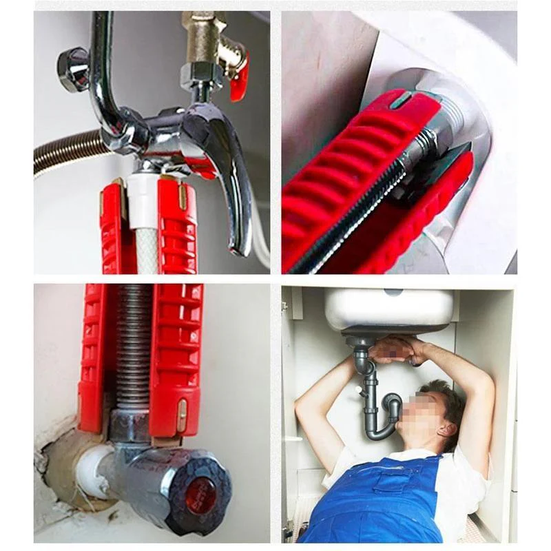 Multiuse 8-in-1 EZ Faucet and Sink Wrench - Image 5