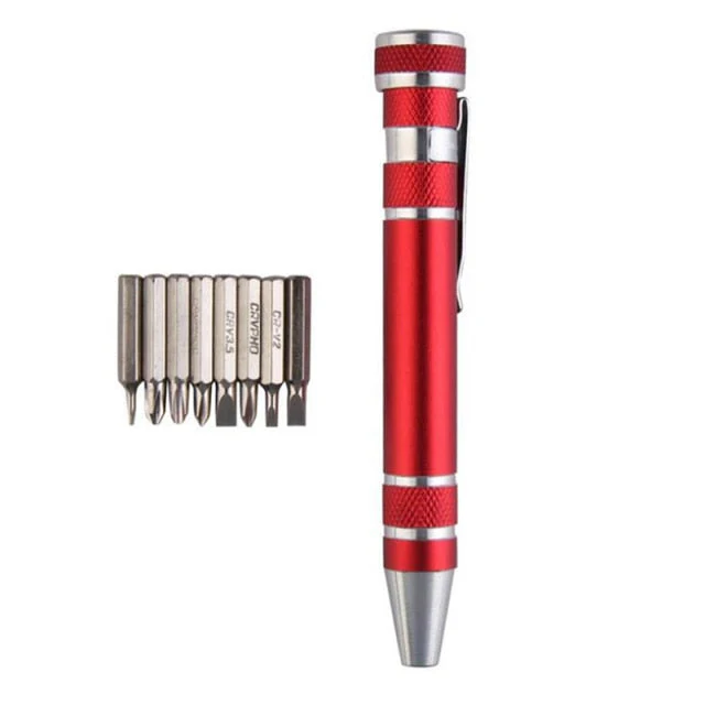 Multifunction 8 In 1 Precision Pocket Screwdriver Pen - Image 4