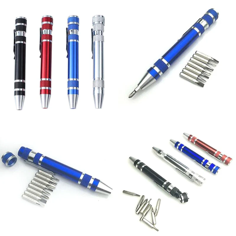 Multifunction 8 In 1 Precision Pocket Screwdriver Pen - Image 9