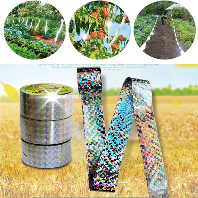 Double-Sided Bird Repellent Reflective Scare Tape - Image 8