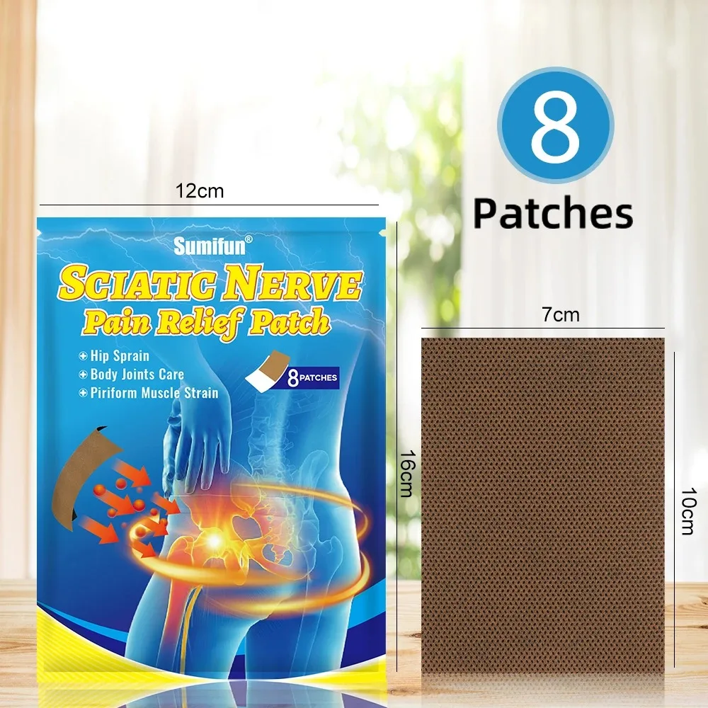 Deep Penetration & Long-Lasting Relief Natural Herbal Sciatic Nerve Orthopedic Plaster - Image 3