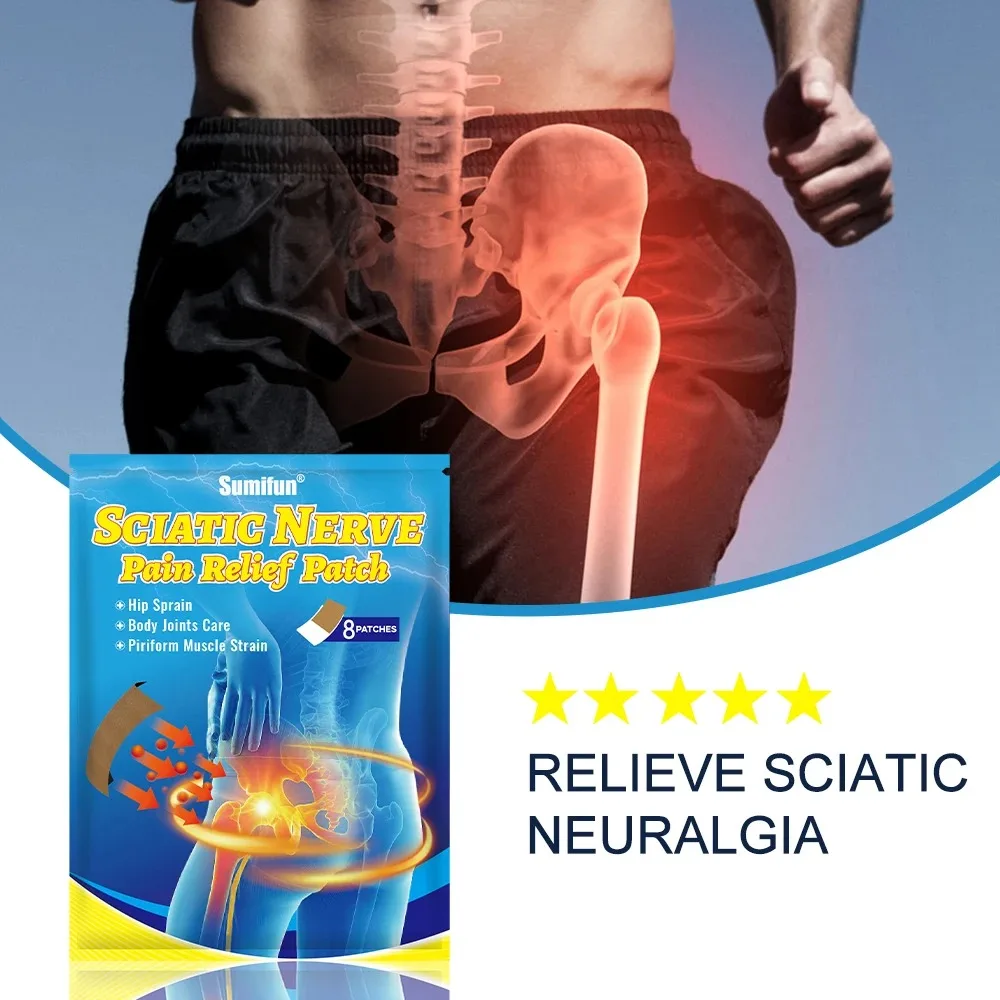 Deep Penetration & Long-Lasting Relief Natural Herbal Sciatic Nerve Orthopedic Plaster - Image 4