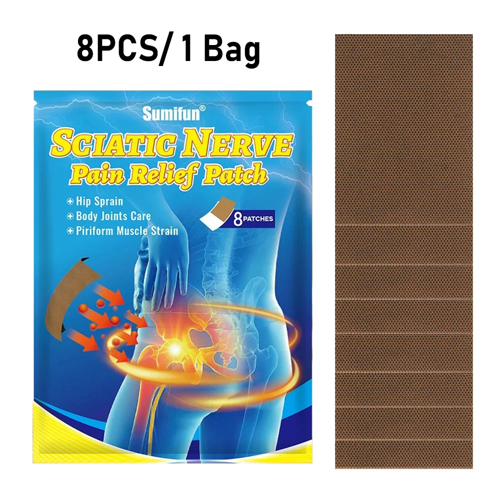 Deep Penetration & Long-Lasting Relief Natural Herbal Sciatic Nerve Orthopedic Plaster - Image 8