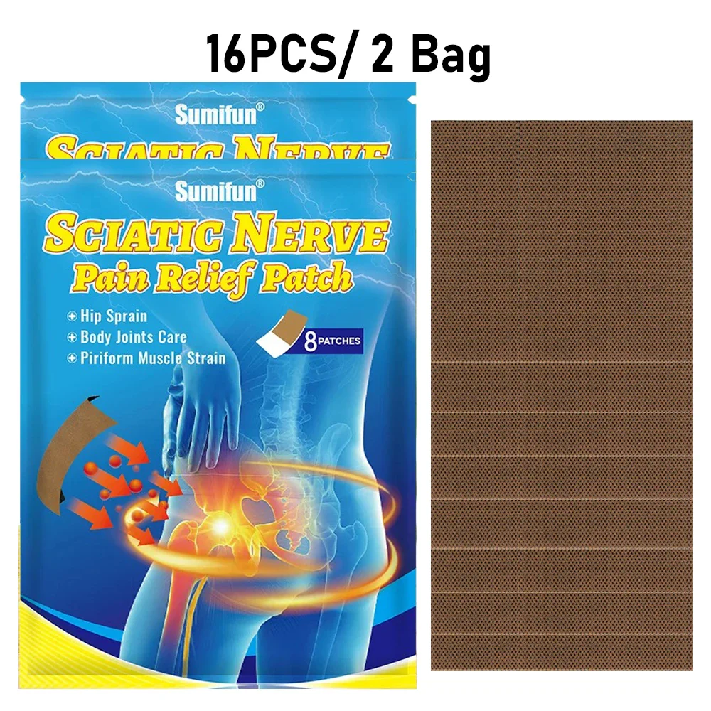 Deep Penetration & Long-Lasting Relief Natural Herbal Sciatic Nerve Orthopedic Plaster - Image 9