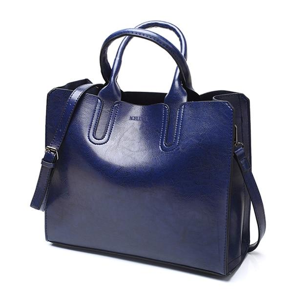 ACELURE™ Women's Leather Casual Tote Bag - Image 11