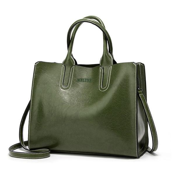 ACELURE™ Women's Leather Casual Tote Bag - Image 7