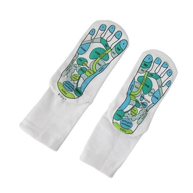 Acupressure Reflexology Chart Socks with Masseur ***2 sets*** - Image 3