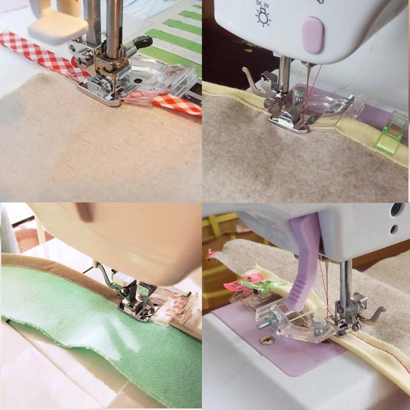 Sewing Machine Adjustable Bias Tape Binding Foot**3pcs** - Image 2