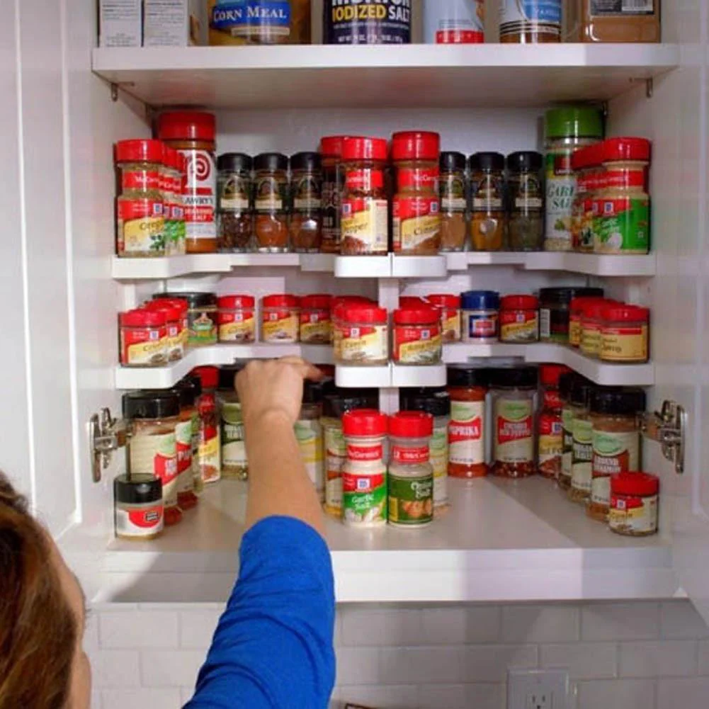 Adjustable Spice Shelf Organizer - Image 3