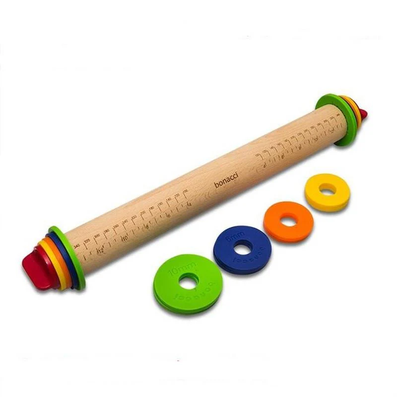 Adjustable Wooden Rolling Pin
