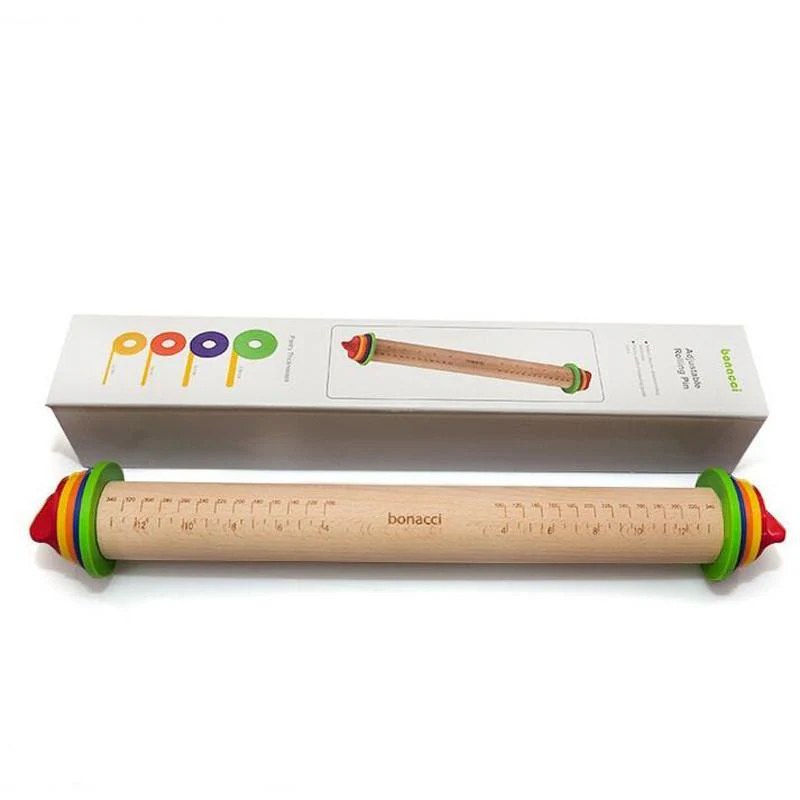 Adjustable Wooden Rolling Pin - Image 2