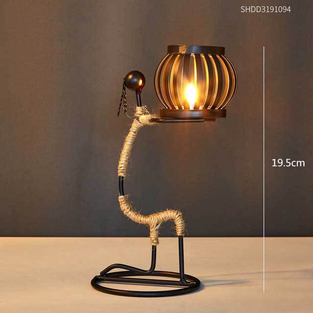 Pinturesque Metal African Style Candle Holder - Image 14