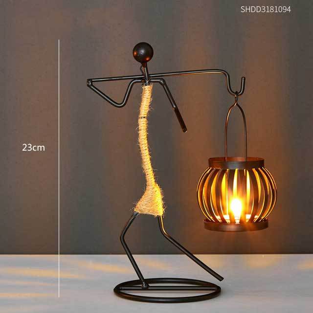 Pinturesque Metal African Style Candle Holder - Image 23