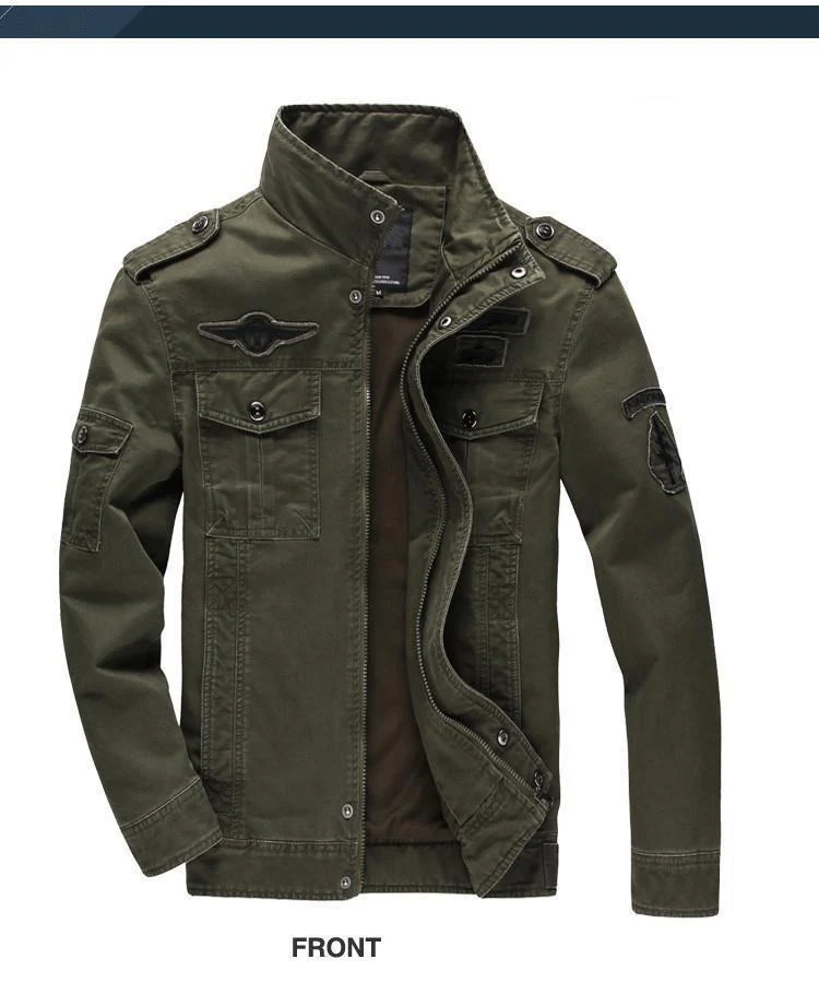 Air force Military Jacket (2 colors) - Image 2