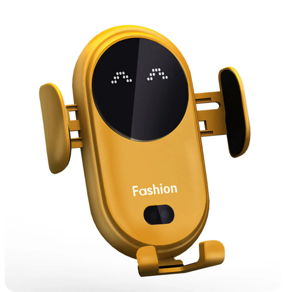 Auto-Clamping Wireless Charging Car Phone Mount - Image 13