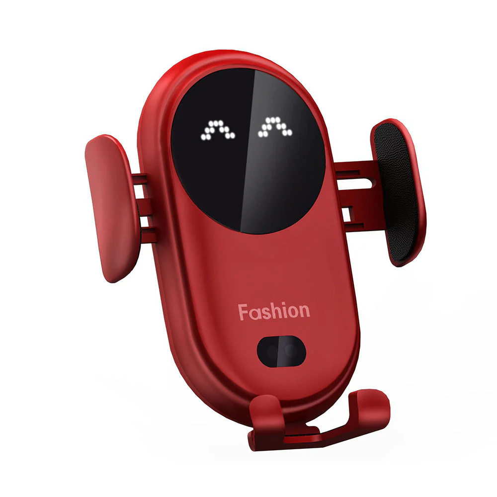 Auto-Clamping Wireless Charging Car Phone Mount - Image 5