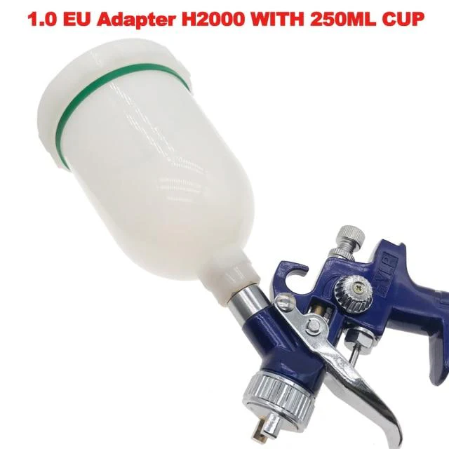 H-2000 Professional HVLP Pneumatic Paint Spray Gun - Image 7