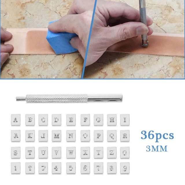 DIY 36Pcs Stamping leather Tool - Image 12