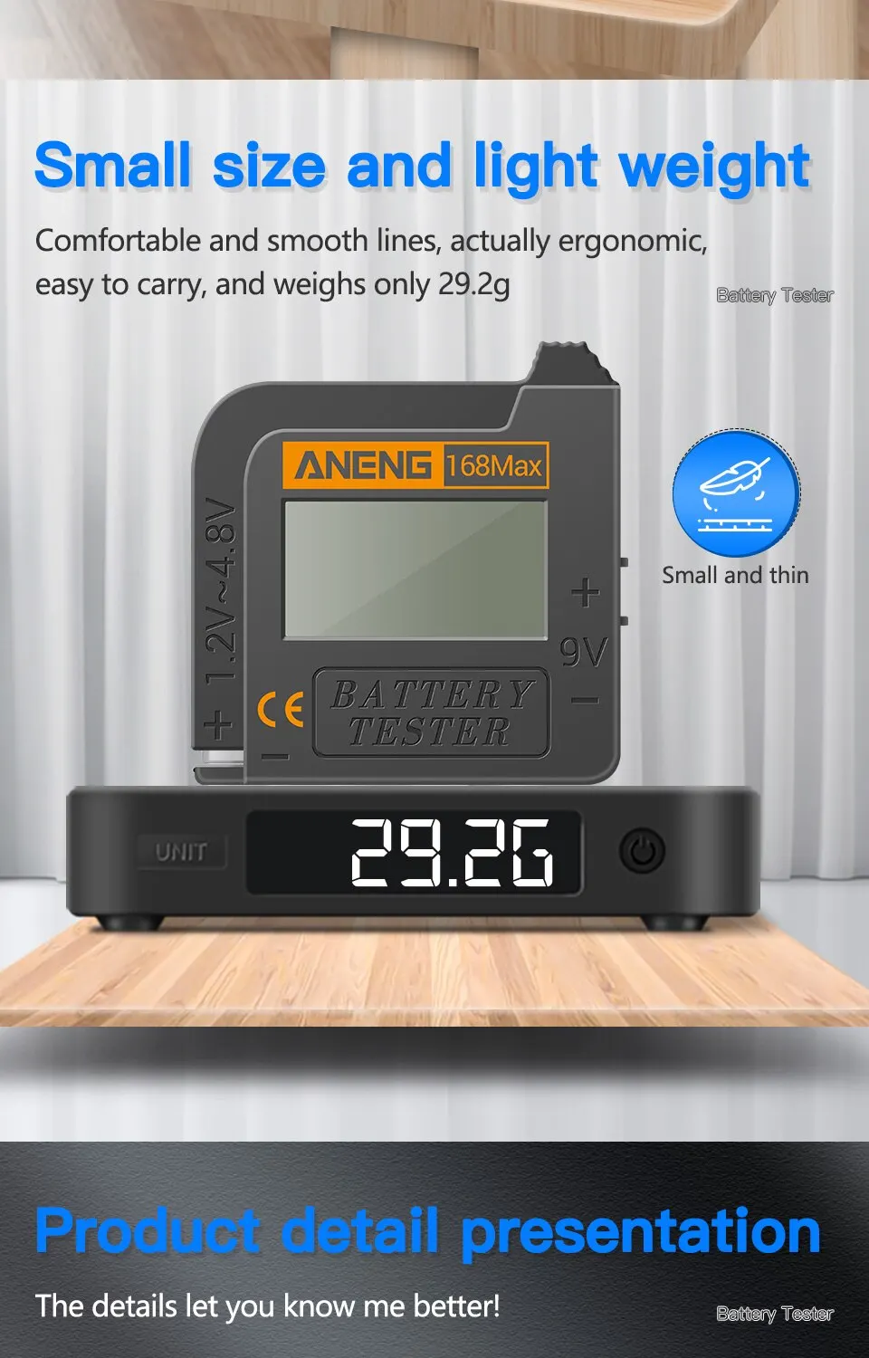 ANENG Universal Digital Display Lithium Battery Tester - Image 14