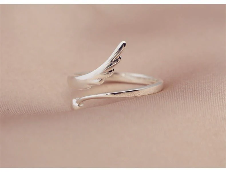 ANGELICA - Sterling Silver Wrap Ring - Image 4