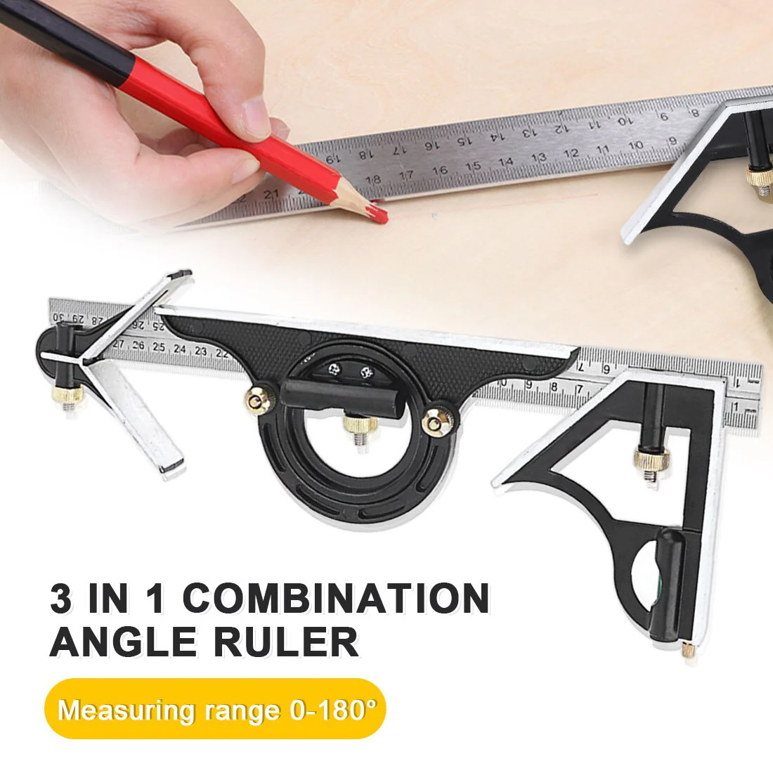 3 In1 Multi Combination Measuring Ruler - Image 17