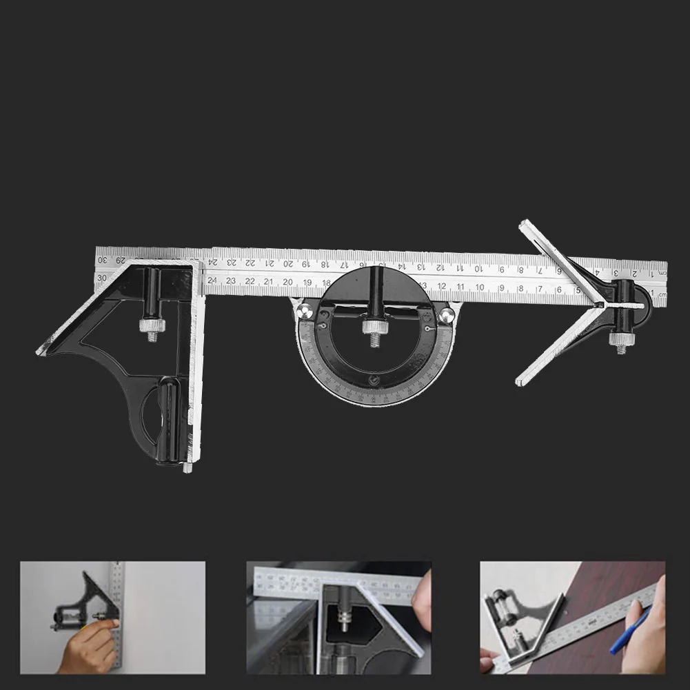3 In1 Multi Combination Measuring Ruler - Image 9