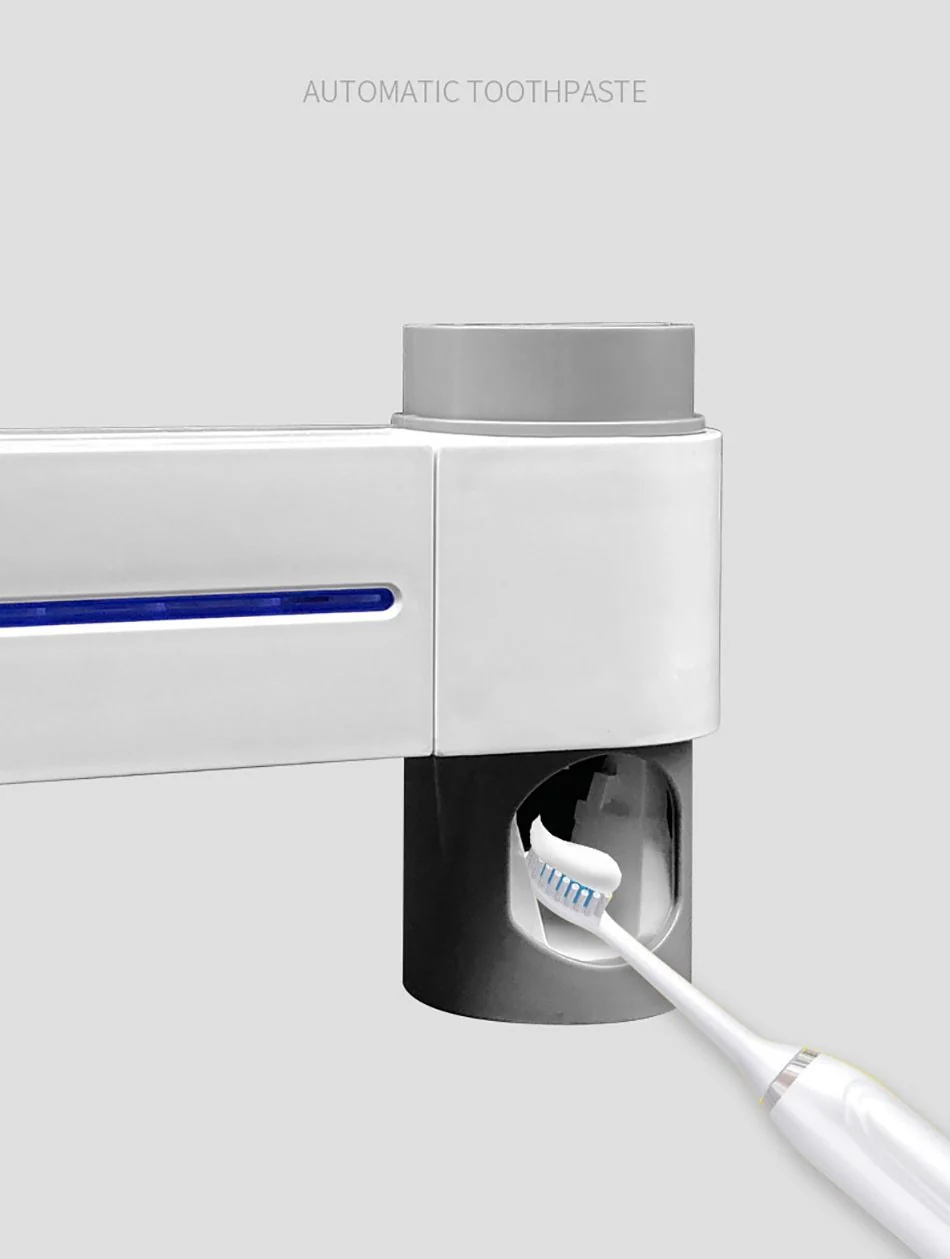 Anti-Bacterial UV Toothbrush Sterilizer and Toothpaste Dispenser - Image 15