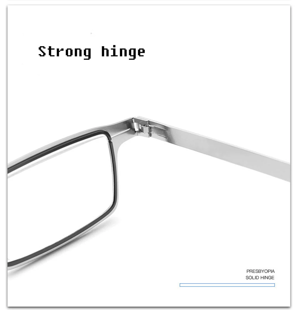 Anti Blue Light Foldable Metal Reading Glasses - Image 8