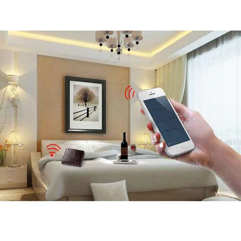 Anti-Lost/Theft Bluetooth Genuine  Leather Smart-Wallet - Image 8