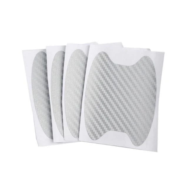 Carbon Fiber Protective Car Handle Pad (4pcs) - Image 4