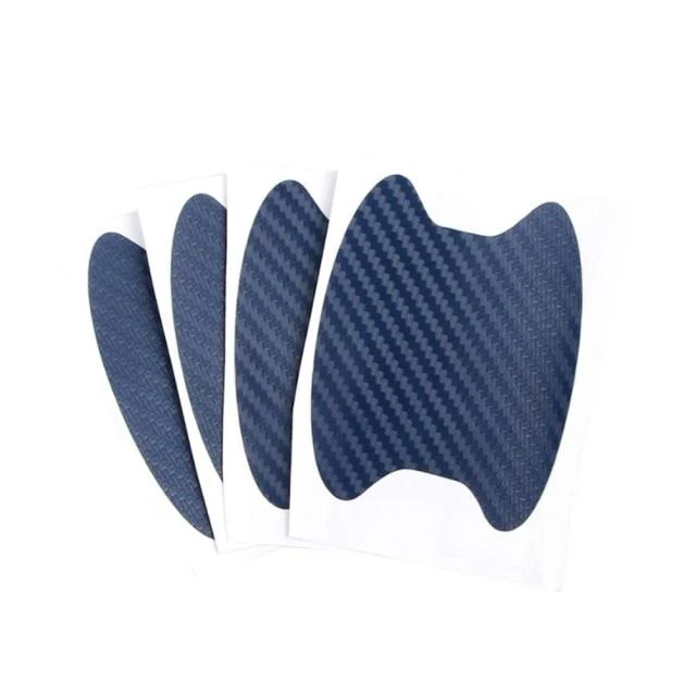 Carbon Fiber Protective Car Handle Pad (4pcs) - Image 5