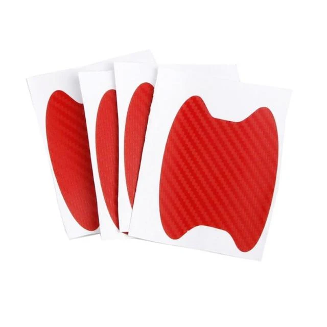 Carbon Fiber Protective Car Handle Pad (4pcs) - Image 6
