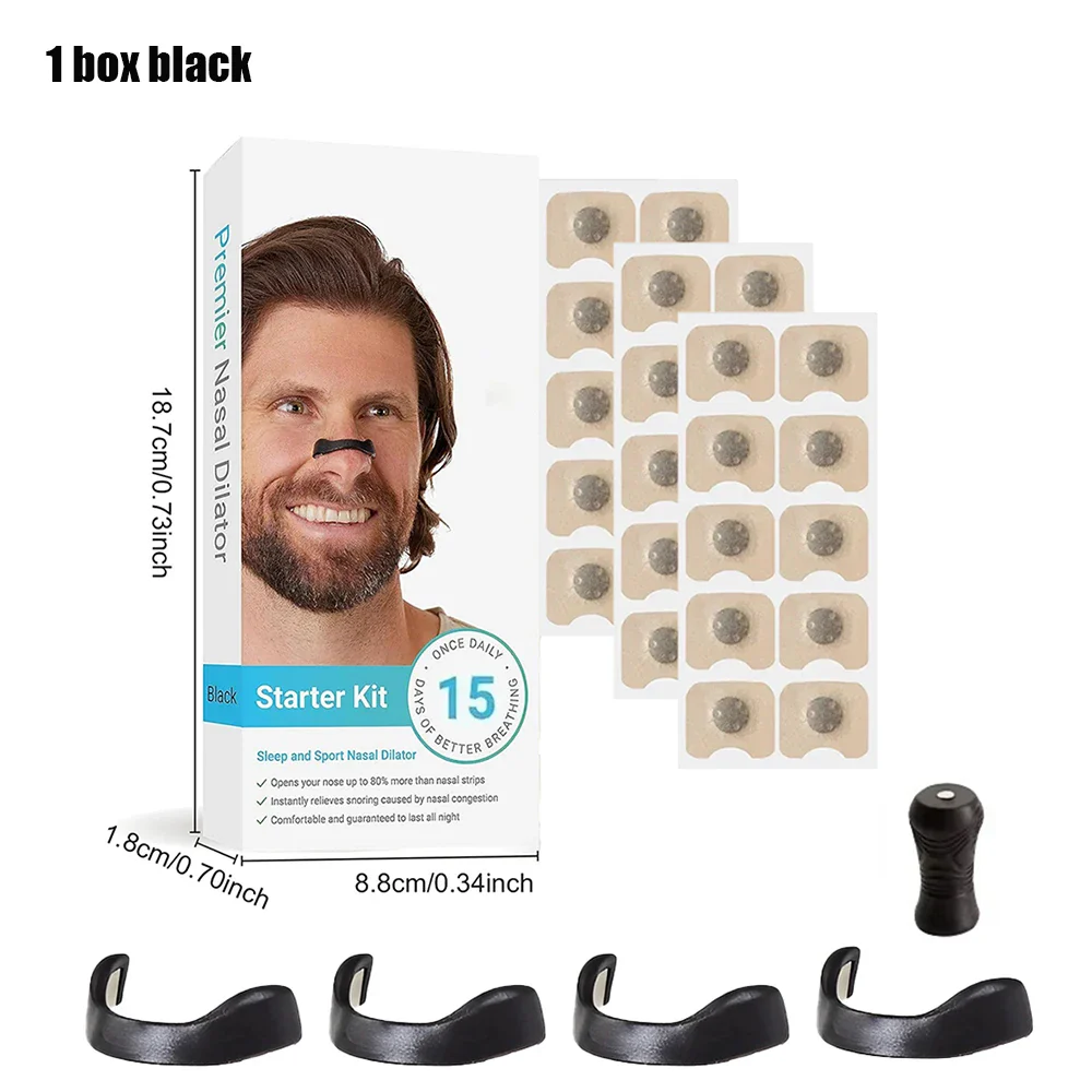 Smart Magnetic Nasal Breathing Dilators for Snoring Relief and Airflow Support - Image 12