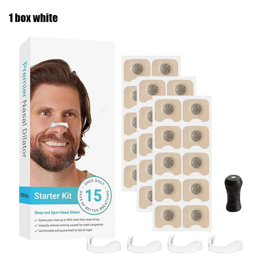 Smart Magnetic Nasal Breathing Dilators for Snoring Relief and Airflow Support - Image 17
