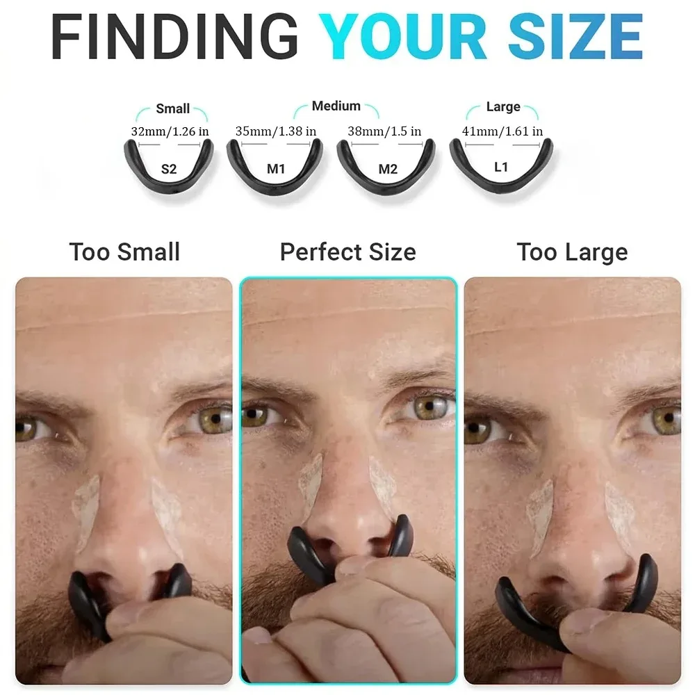 Smart Magnetic Nasal Breathing Dilators for Snoring Relief and Airflow Support - Image 3