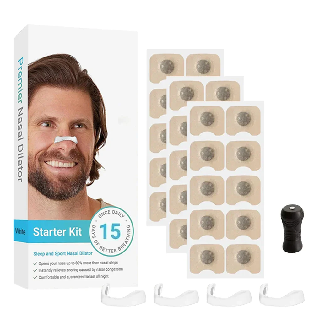 Smart Magnetic Nasal Breathing Dilators for Snoring Relief and Airflow Support - Image 7