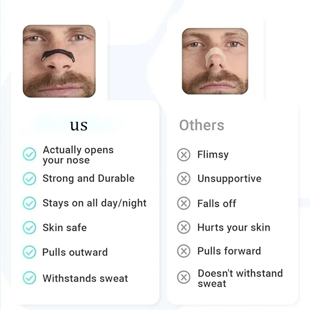Smart Magnetic Nasal Breathing Dilators for Snoring Relief and Airflow Support - Image 8