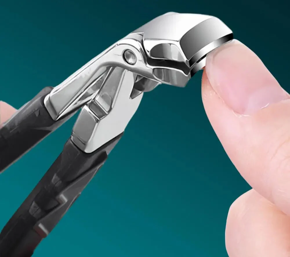 Extra-Wide 45° Diagonal Full Visibility Design Ergonomic Thick Nails Clipper - Image 13