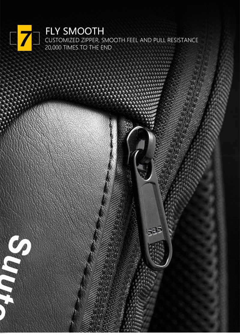 Anti-theft Waterproof Crossbody USB Bag - Image 21