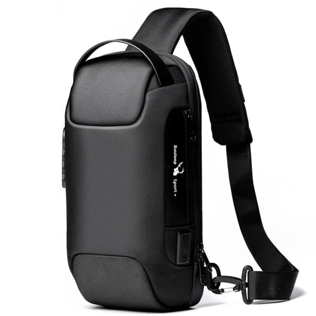 Anti-theft Waterproof Crossbody USB Bag - Image 4