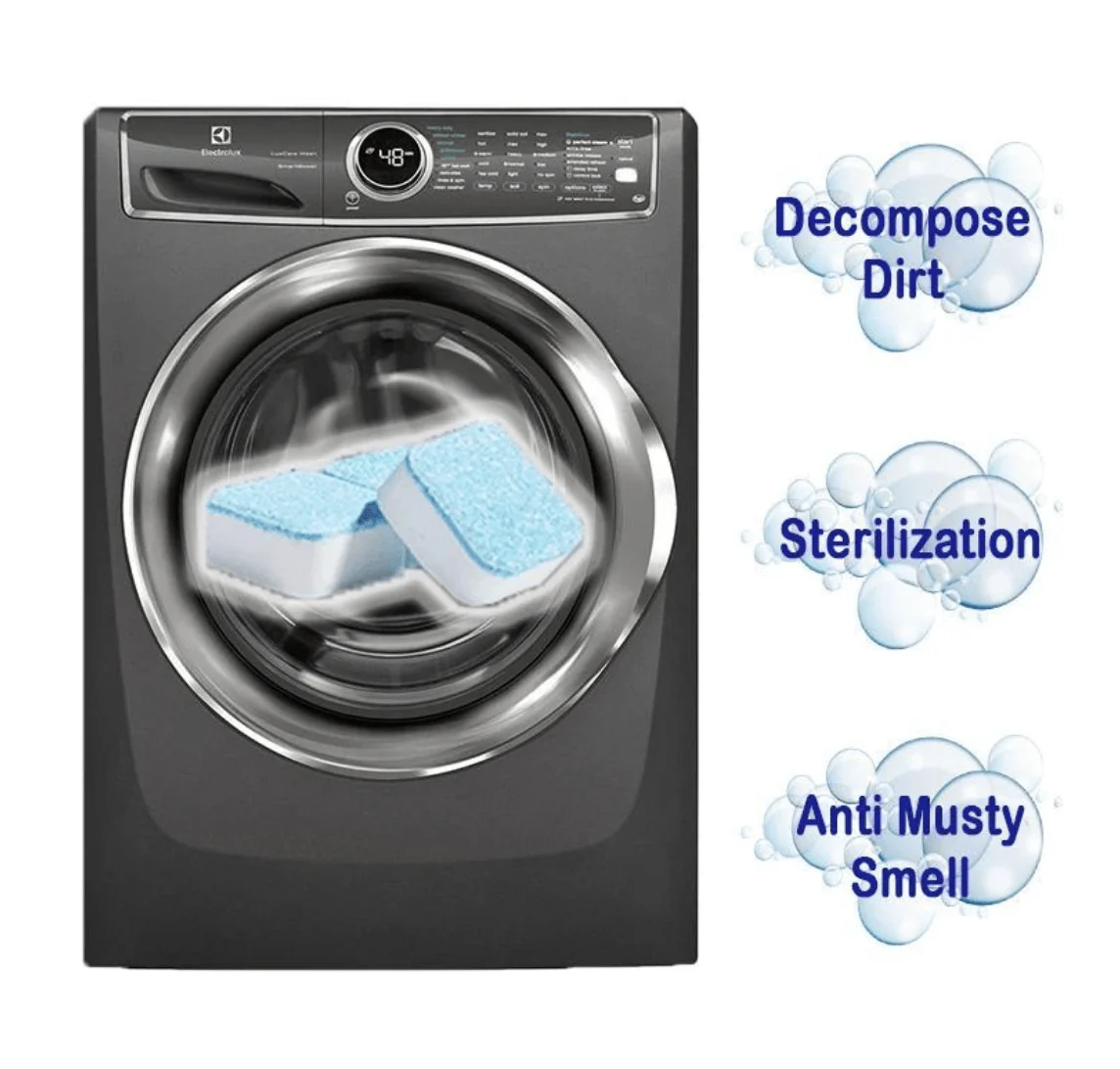 Antibacterial Washing Machine Cleaner (12 pcs) - Image 3