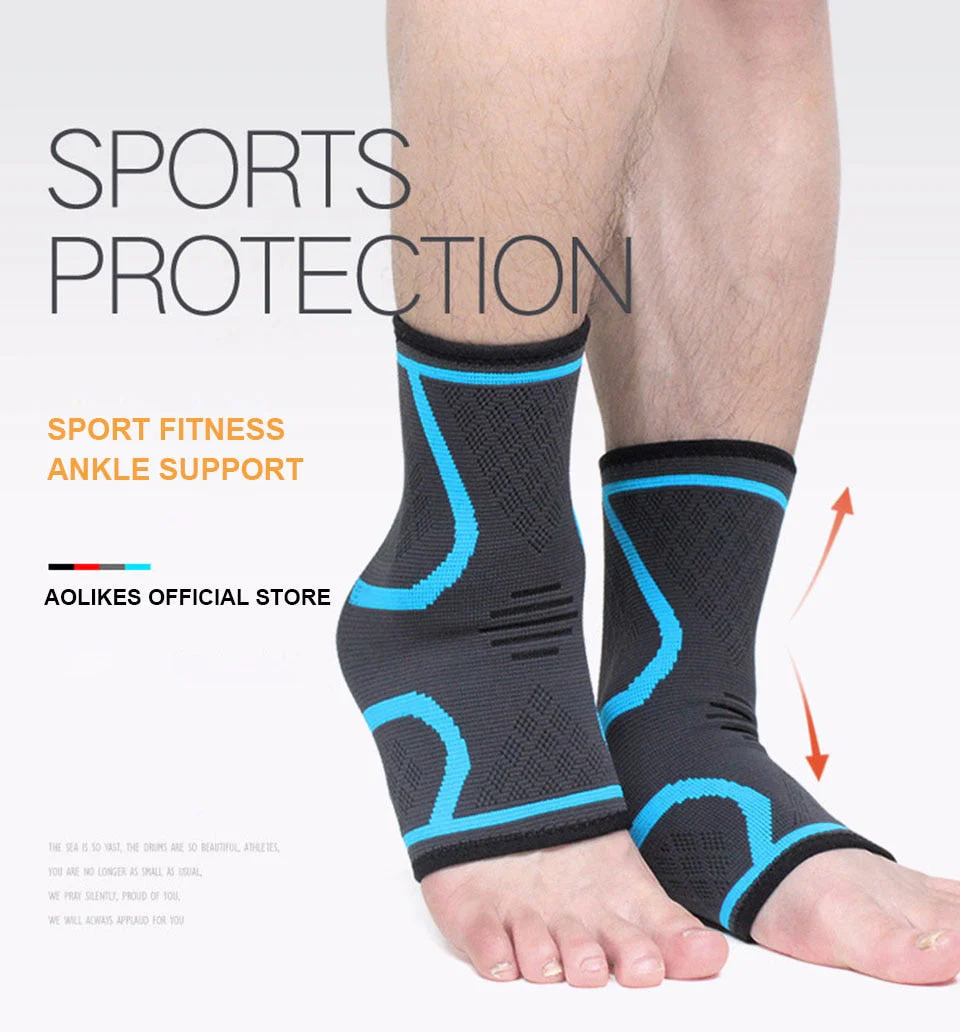 AOLIKES Sports Ankle Elastic Compression Protector (1pc) - Image 11
