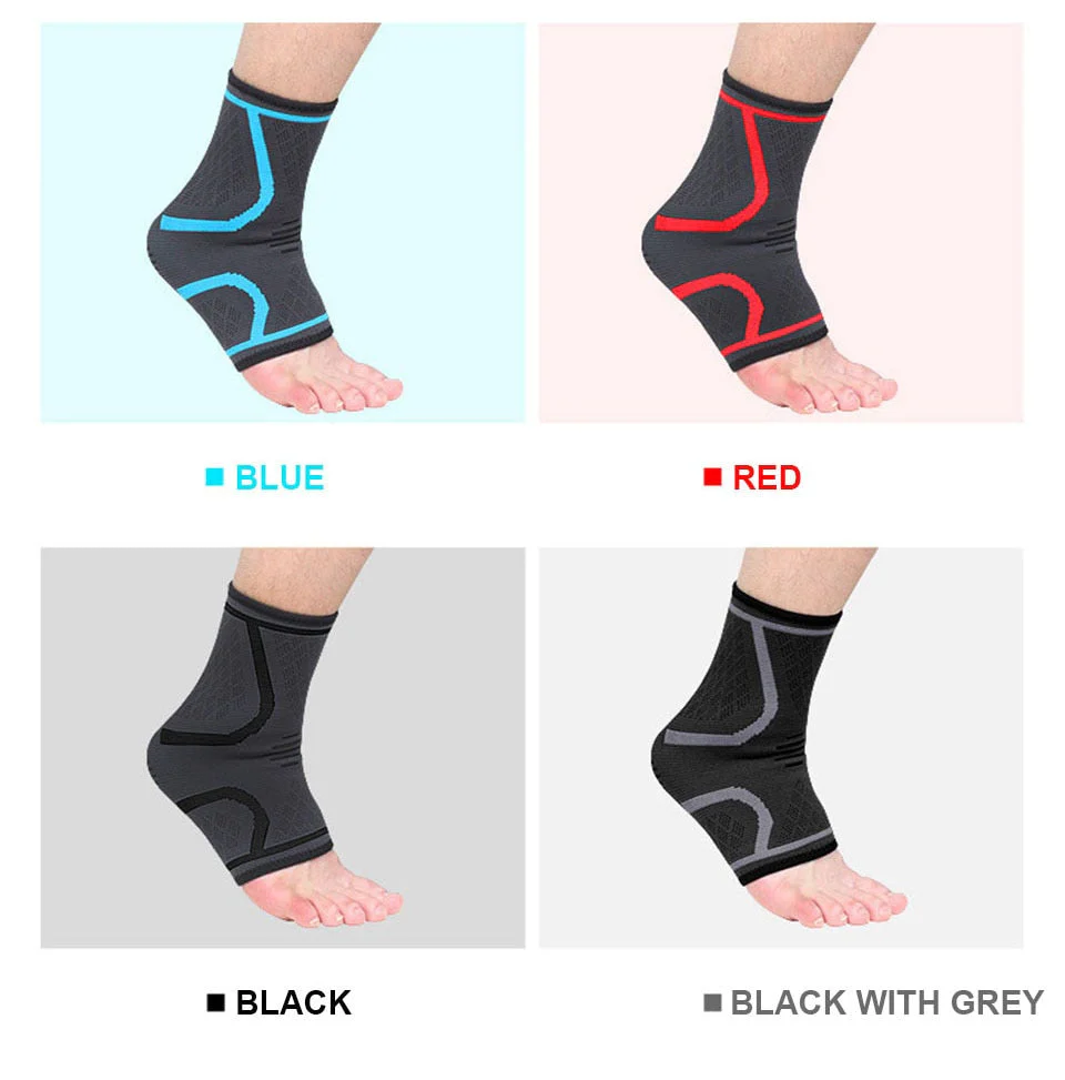 AOLIKES Sports Ankle Elastic Compression Protector (1pc) - Image 14