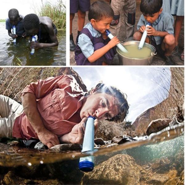 AquaStraw - Personal Water Purification Straw