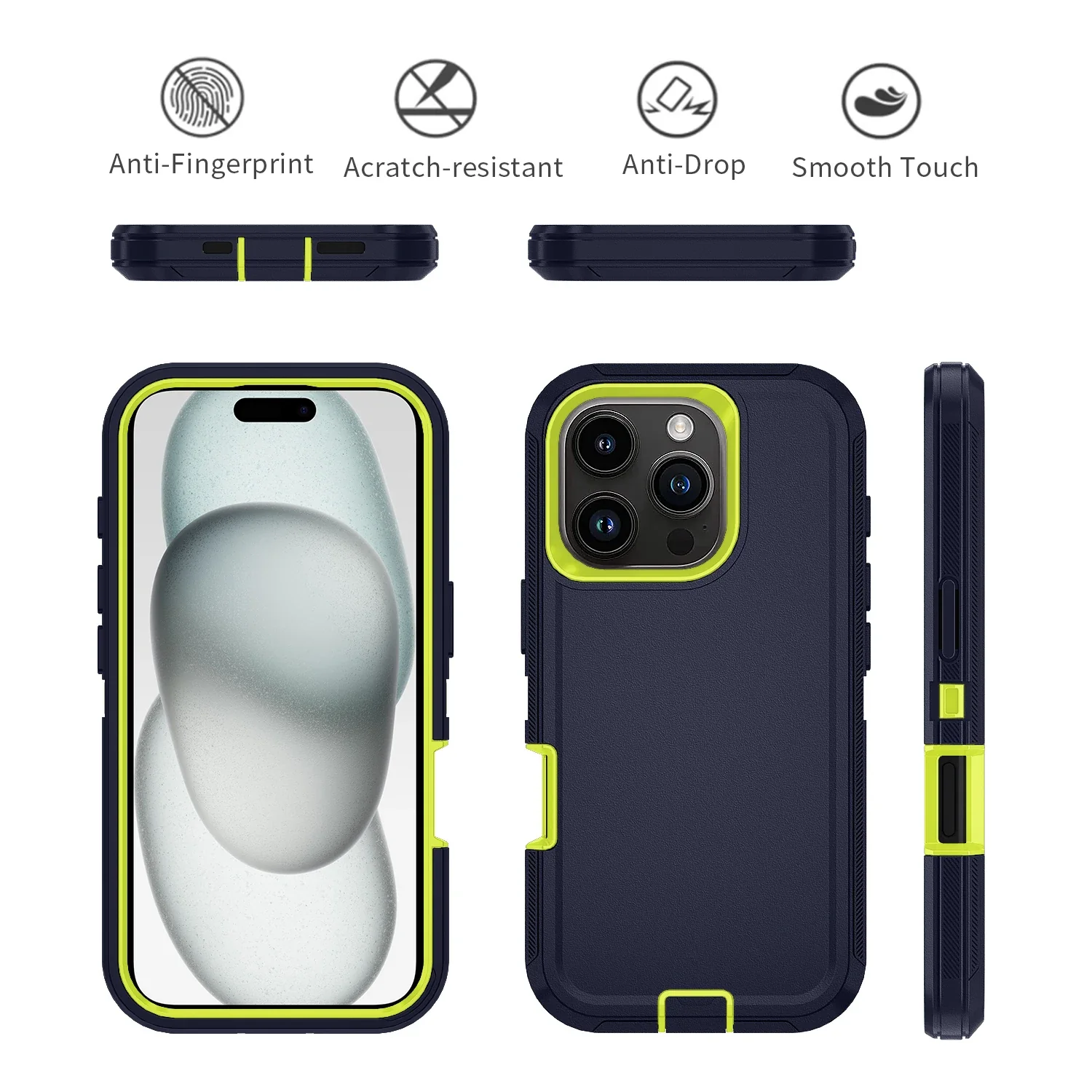 UltraArmor Protective Anti-Drop Anti-Fingerprint Scratch-Resistant iPhone Case - Image 2