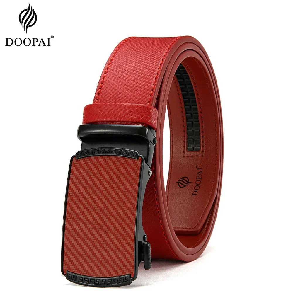 Holes-Free One-Handed Operation Micro-Adjustable Genuine Leather Belt - Image 16