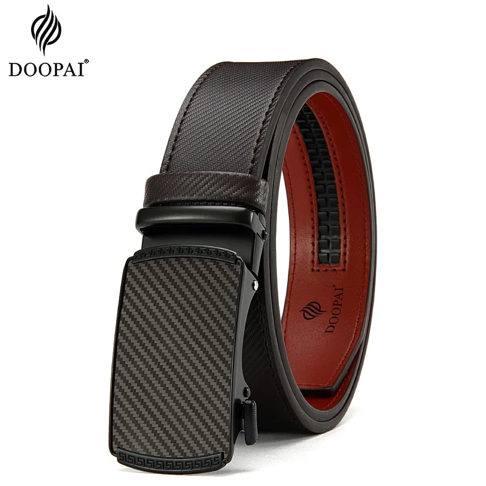 Holes-Free One-Handed Operation Micro-Adjustable Genuine Leather Belt - Image 17