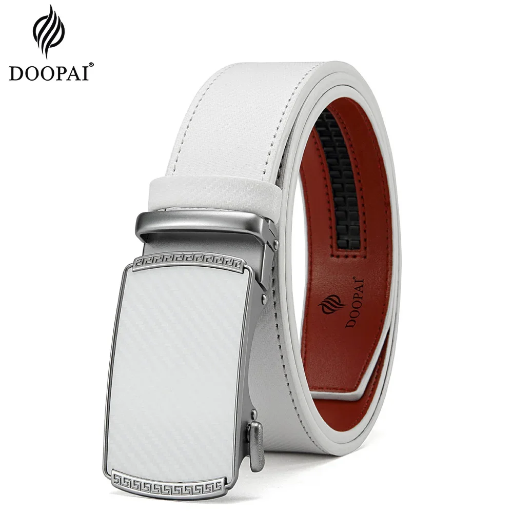 Holes-Free One-Handed Operation Micro-Adjustable Genuine Leather Belt - Image 18