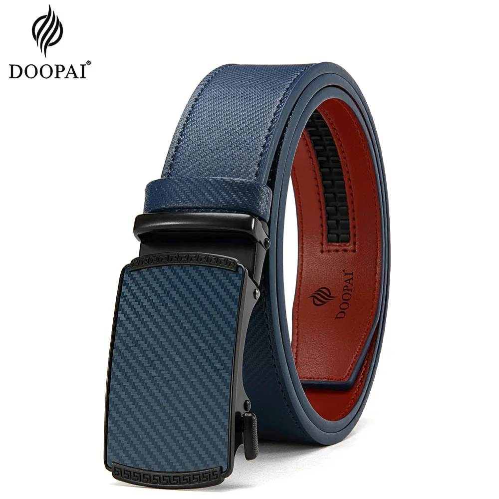 Holes-Free One-Handed Operation Micro-Adjustable Genuine Leather Belt - Image 19